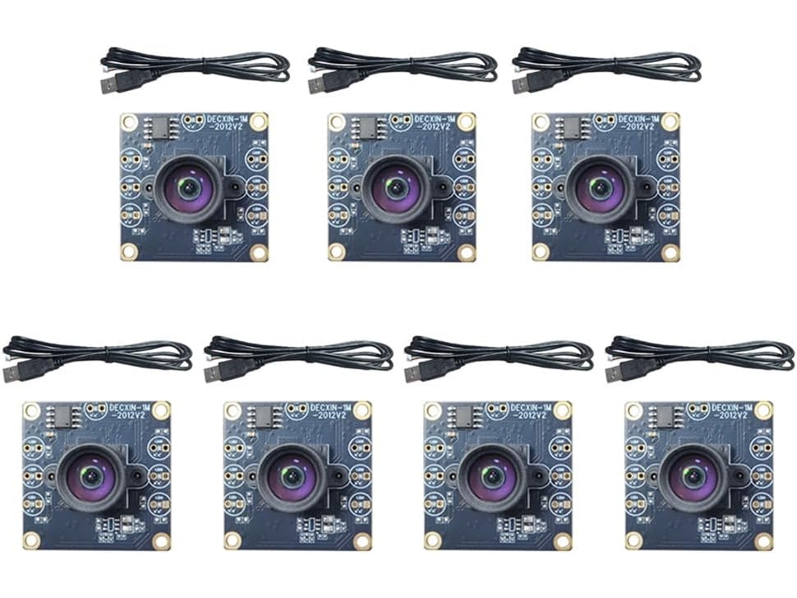 Módulo De Cámara De 100 Grados Y 1 Mp Ov9732 1280x720 Usb 7pcs Focus