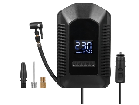 Inflador eléctrico, Inflador de neumáticos Compresor de aire Bomba de inflado rápido portátil de 150 PSI para neumáticos de automóvil Bomba de CHRO...