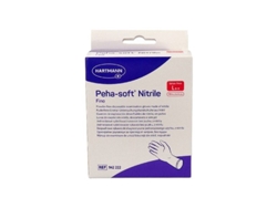 Guantes de nitrilo Peha Soft Fine, talla L, P10, HARTMANN