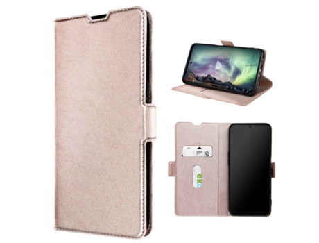 Funda Folio para Google Pixel 7A AVIZAR Piel Dorado