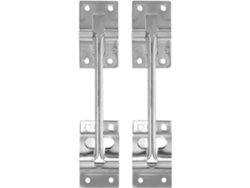 Soporte De Pestillo De Puerta De Autocaravana De Metal Reforzado, 15 Cm, Juego De 2 Piezas, Cerradura De Remolque