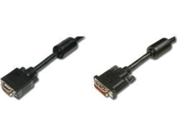 Cable ASSMANN (DVI - 5 m - Negro)