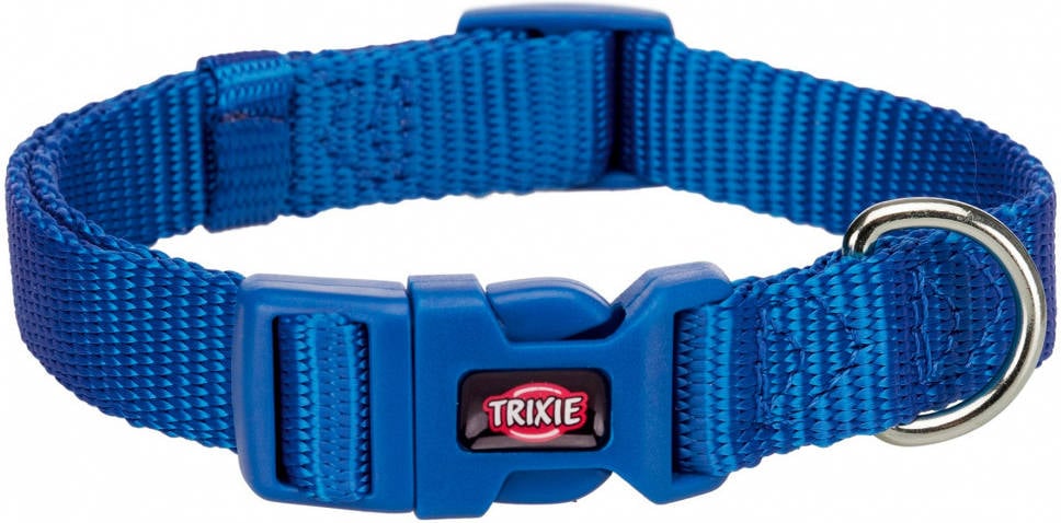 Collar para Perros TRIXIE Longitud Ajustable (Azul - 30-45cm - Nylon - S - Porte Pequeño)
