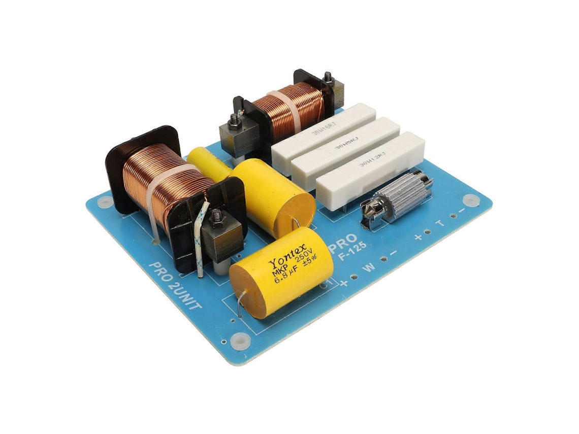 Divisor de frecuencia Yunzii de 2 vías, 800 W, máximos agudos y graves, divisor de frecuencia profesional para conferencias al aire libre