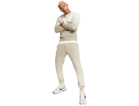 Pantalones de Hombre NIKE Largo Beige (L)
