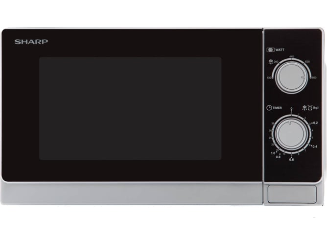 Microondas SHARP R-200INW (20 L - Sem Grill - Inox)