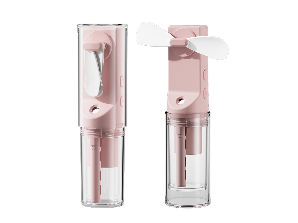 Mini ventilador nebulizador de agua Eifson con tanque de agua (rosa)