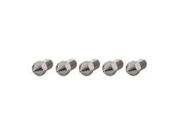 5 Piezas Boquilla Extruder Acero Inoxidable M6 Para Impresora 3d Filamento 1.75mm (1.75/0.6mm)