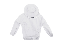 Chaqueta De Apicultura Con Velo Transpirable, Traje De Apicultor, Accesorio Blanco Para Apicultura