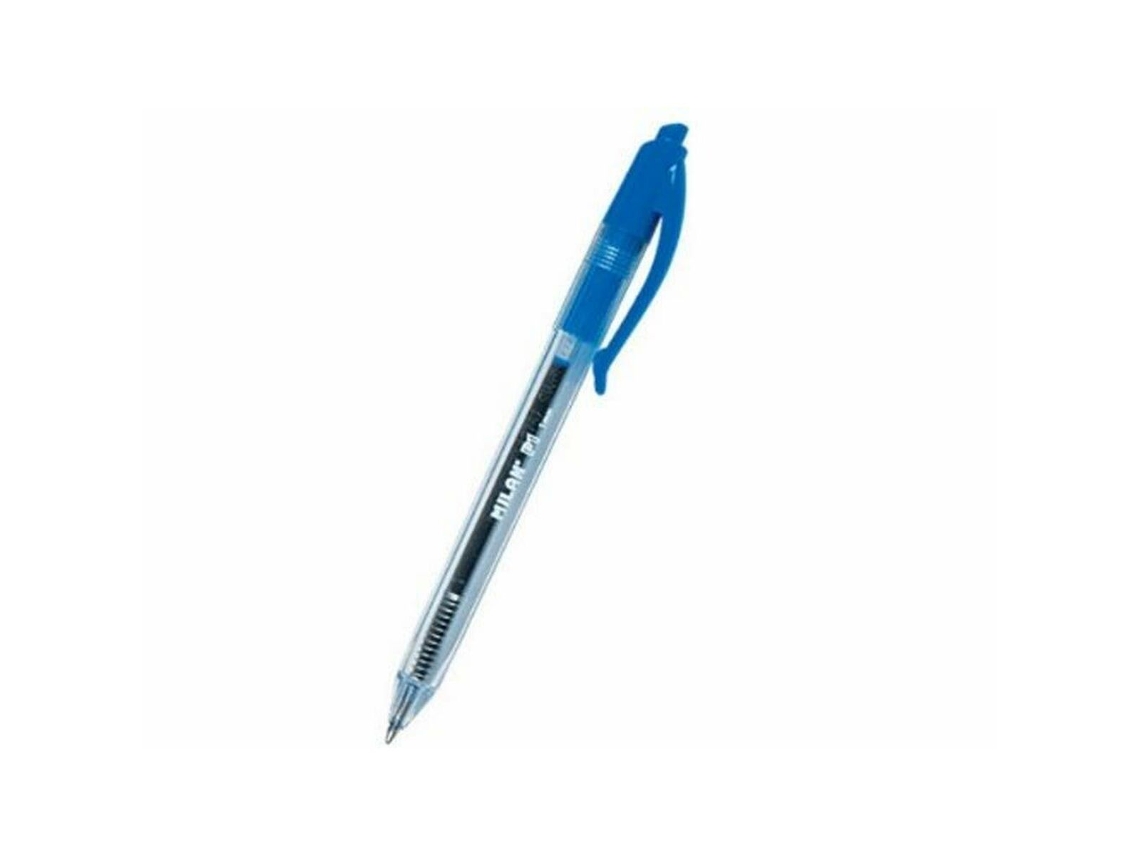 Bolígrafo MILAN P1 Azul 1 Mm 25 Unidades