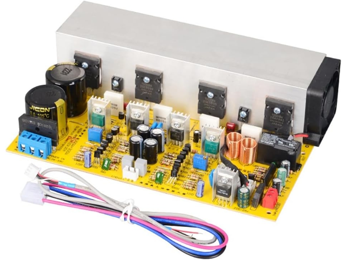 Placa Amplificadora De Alta Potencia Ad320-t De 300 W + 2 Sa1943/5200 De Alta Calidad