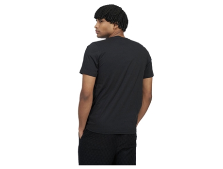 Camiseta de Hombre para Fútbol UMBRO Layered Box Logo Negro (XL)