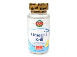 Complemento Alimentar SOLARAY Kal Krill Omega 3 - 500 Mg. - 60 Perlas (97900) (60 perlas)