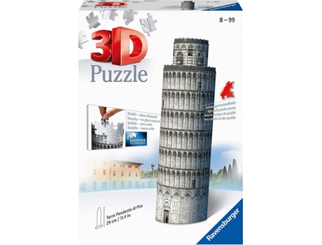Puzzle 3D RUNADRAKE Torre de Pisa (Edad Mínima: 10 - 216 Piezas)