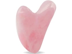 Herramienta Gua Sha De Jade Rosa Para Masaje Facial, Perfección Y Reducción De Arrugas.