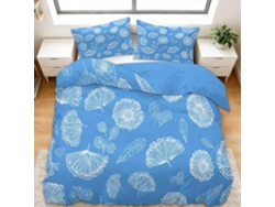 Juego Ropa Cama Juego Funda Nórdica Diseño Adultos Funda Almohada 200x200 Cm 200 X 65