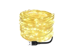 Rebe-Luces De Fadas Com Cabo USB, Cordão de Luzes Para Festas, Casamentos, Festivais, Quartos, Decoração de Mesa