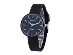 Reloj Niño Niña Cute Simple Analógico Correa Gel Silicona Cuarzo Azul