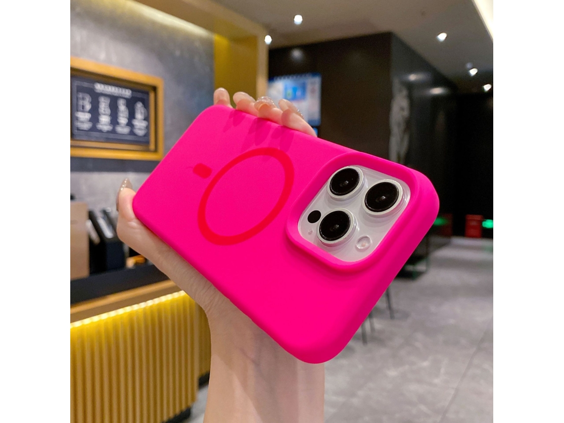 (rojo, Iphone 17) Funda De Silicona Líquida Para Iphone, Fuerte Fijación Magnética