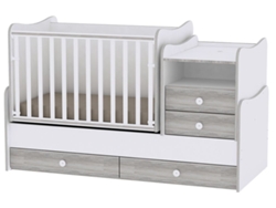 Cuna Convertible 3 en 1 COMBO de LORELLI white