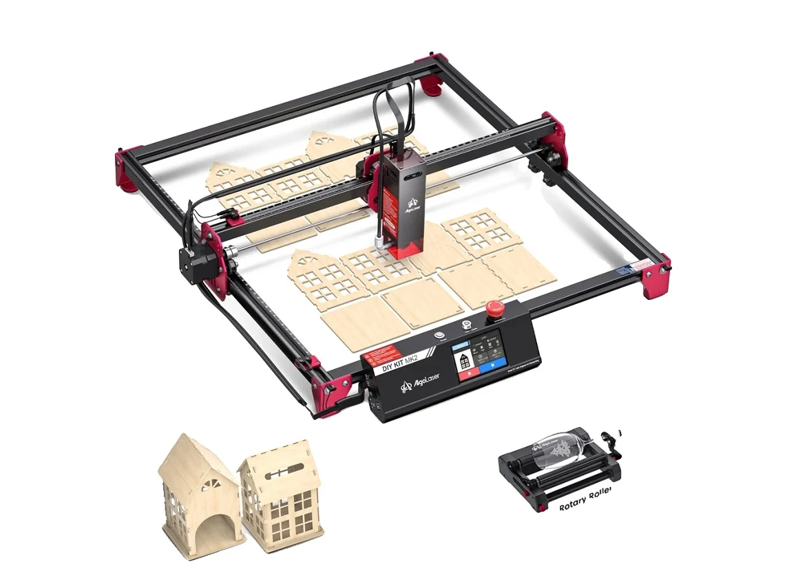 Cortadora láser CNC, alta velocidad, pantalla táctil, B, 10 W OEM