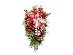 Adorno navideño colgante hecho de material plástico