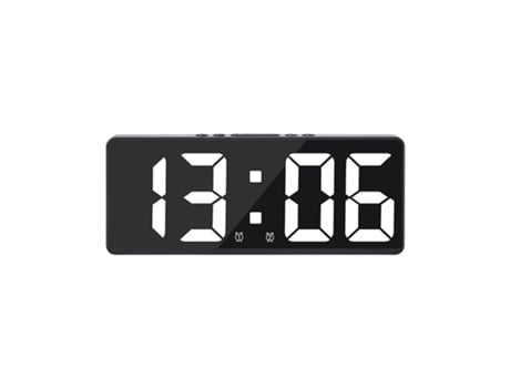 Reloj Digital Grande Para Dormitorio, Reloj Despertador Con Pantalla Led ZMING