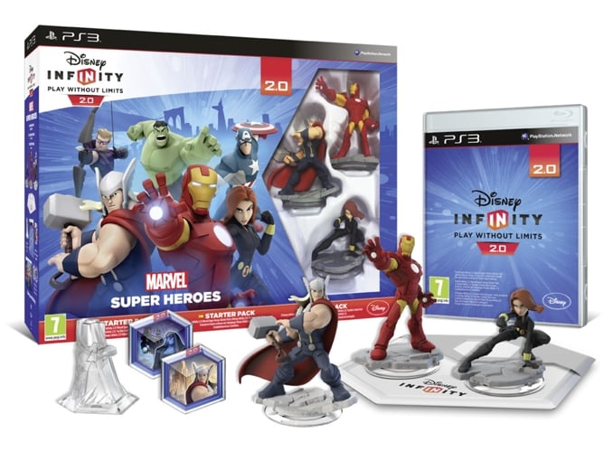 Juego PS3 Disney Infinity 2.0: Marvel Starter Pack