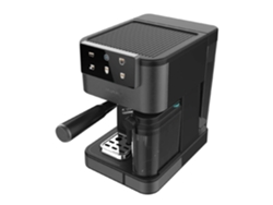 Cecotec Cafetera Express Semiautomática Power Espresso Coldbrew Latte Oscuro. 1350w, 20 Bares, Frío, Templado O Caliente