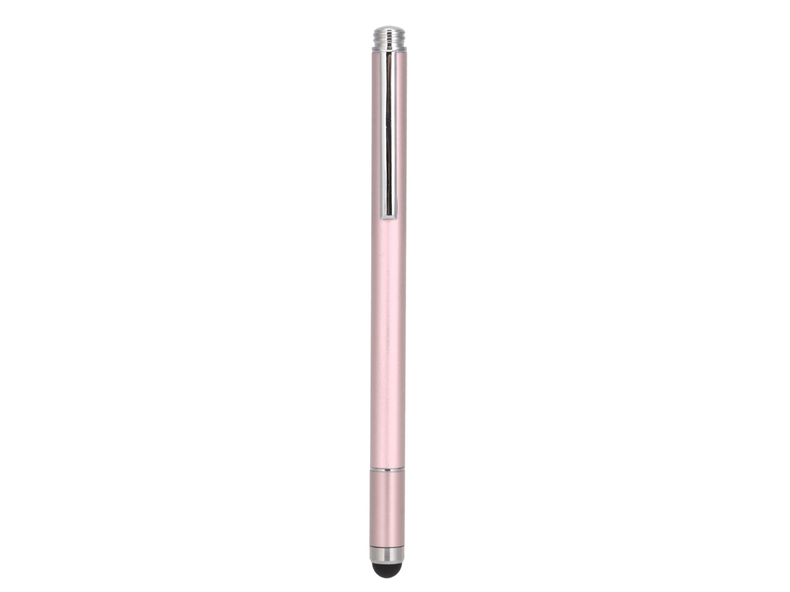 Lápiz óptico 2 funcional, compacto y práctico para iOS, Kindle y iPhone, color rosa y dorado claro.