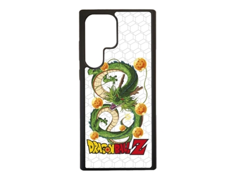 Funda Oficial Dragon Ball Shenron Las Bolas Dragón Warner Bros para Samsung Galaxy S23 Ultra PHONECASES3D Piel Sintética Negro