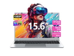 Portátil Vanwin 15.6, 16 Gb De Ram De 512 Gb Ssd, Processador Intel® Pentium® Gold 6500y Processor, Windows 11 Pro, 5000 Mah Wifi 5 .