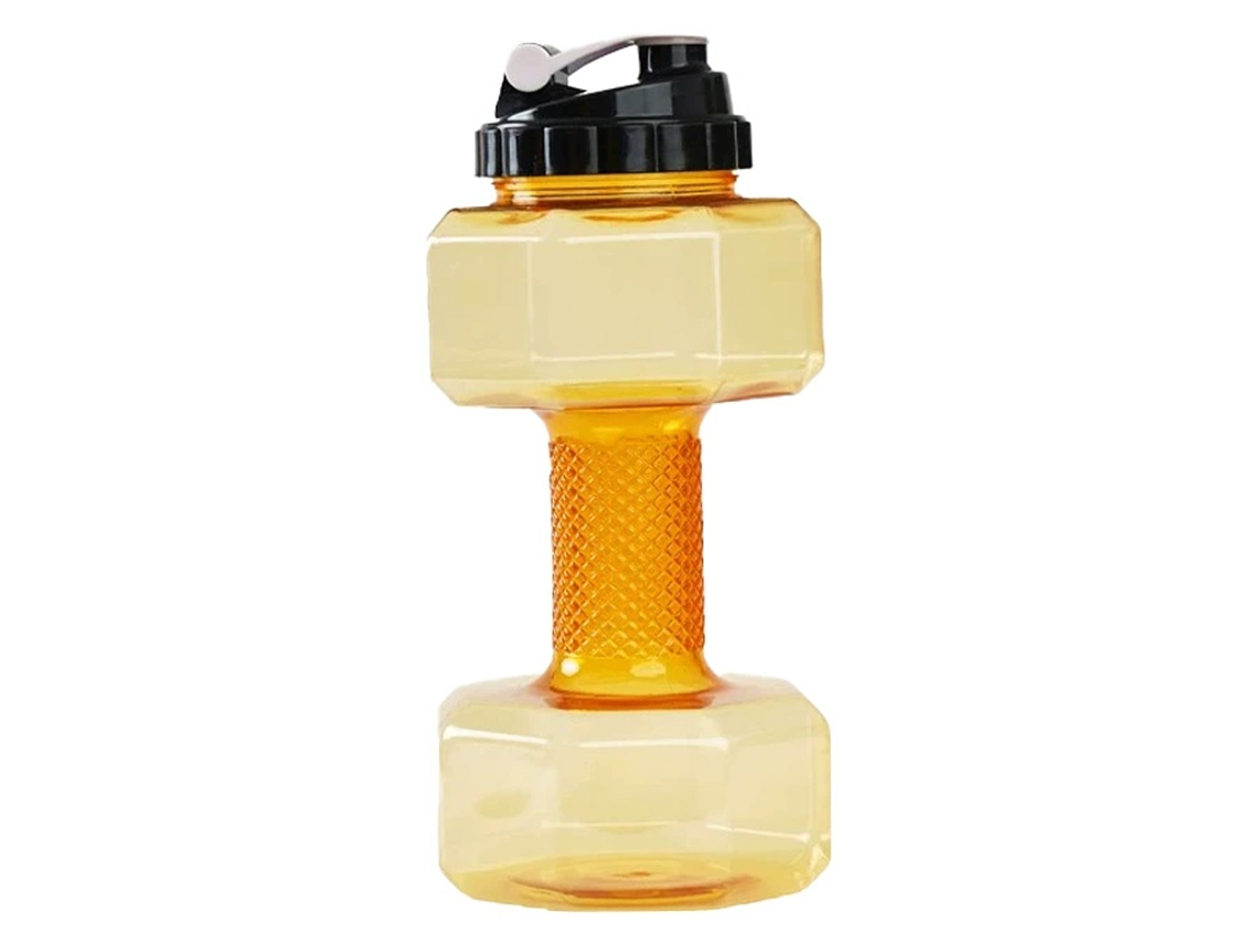 Botella de Plástico para Ejercicios 2600ml, Botella Creativa con Malla Roja para Exteriores Kofihety