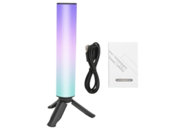 Linterna Led De Relleno Magnética De Doble Temperatura De Color Portátil Varilla Rgb Con Batería Para Fotografía Al Aire Libre W200
