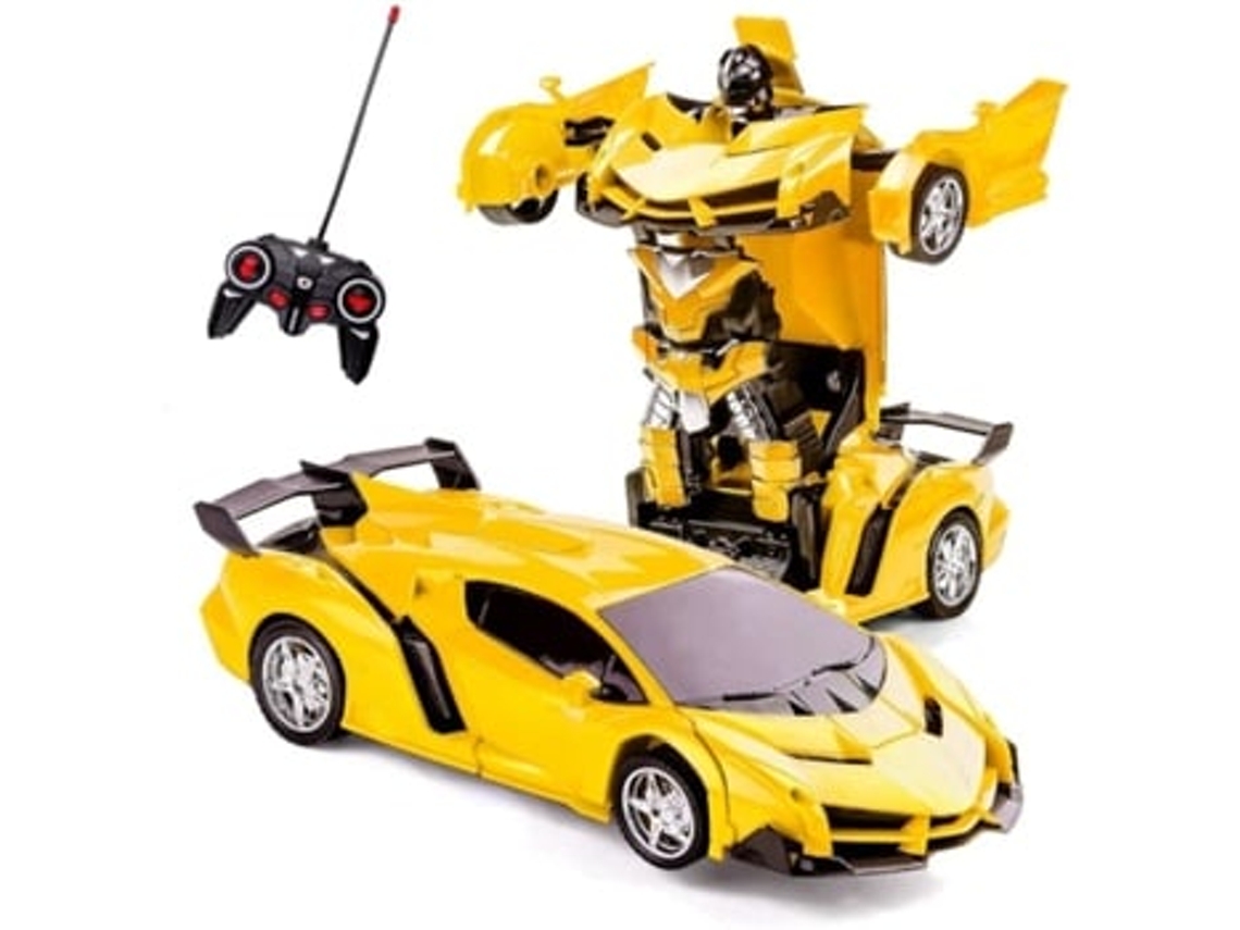 Juguetes transformables para niños y niñas de 5 a 7 años, coche teledirigido que se transforma en robot, Panoona Car