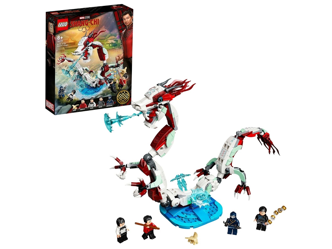 Playset LEGO Marvel: Shang-Chi And The Legend Of The Ten Rings Battle At The Ancient Village 76177 400 Peças