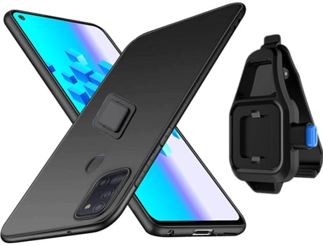 Funda Oppo A53 Turtleshell con Soporte de Cintura Negro
