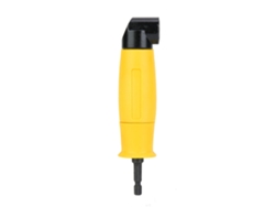 Adaptador De Ângulo Retto De 90 Graus 1/4'' Porta-bit Hexagonal Para Parafusadeira A Bateria