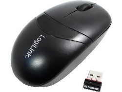 Ratón LOGILINK ID0069 (Inalámbrico - Óptico - 1000 dpi - Negro)