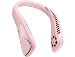 Ventilador De Cuello Recargable Por Usb, Portátil, Manos Libres, Diseño Sin Aspas, Estilo Auriculares, Tres Velocidades De Viento.