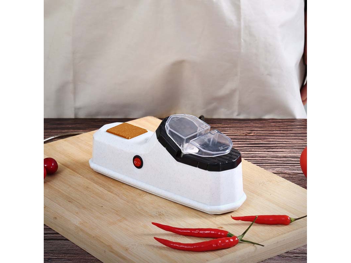 Afilador Eléctrico Usb Multifuncional Para Cuchillos De Cocina, Cuchillos De Chef, Cuchillos De Fruta Y Tijeras.