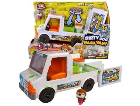 Muñeco GIOCHI-PREZIOSI The Rudies Furgoneta De Aseo + 1 Mascota Exclusiva (Edad Mínima Recomendada: 5años)