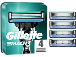 Recarga de Cuchillas GILLETTE Mach3 (4 un)