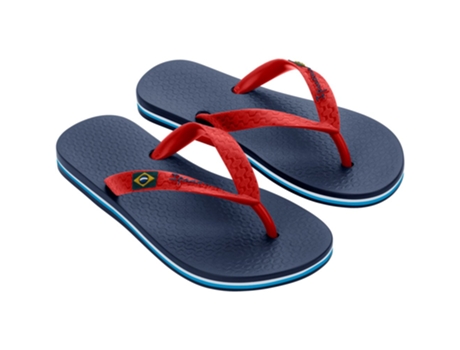 Chanclas Clas Brasil Ii Rojo Azul EU 37 Niño IPANEMA