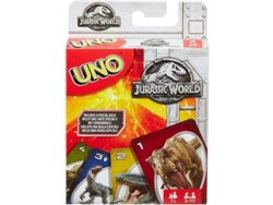 Juego de cartas de Cartas UNO Jurassic World  (Edad Mínima Recomendada:7 Años)