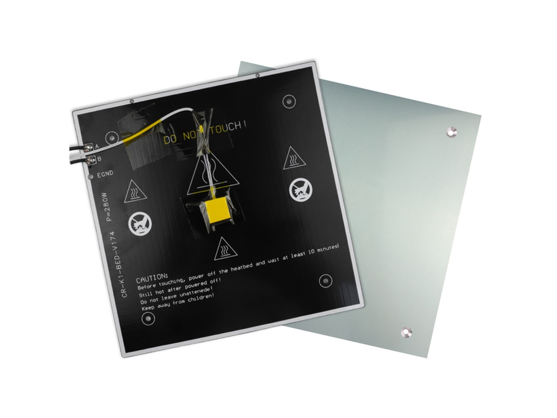 Base Calefactable De Aluminio Para Impresora 3d Compatible Con La Plataforma De Impresión Creality K1/k1c De 235*235 Mm.