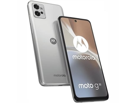 Smartphone MOTOROLA Moto G32 Qualcomm Snapdragon 680 Android 12 Prateado 128 Gb 6,5 6 Gb Ram