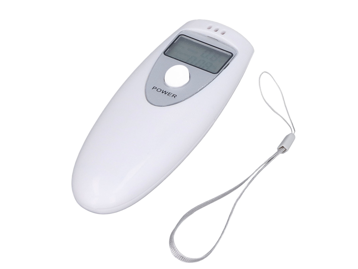 Detector De Alcohol Portátil Digital Y Preciso Con Pantalla, Mini Abs Para Análisis De Aliento.