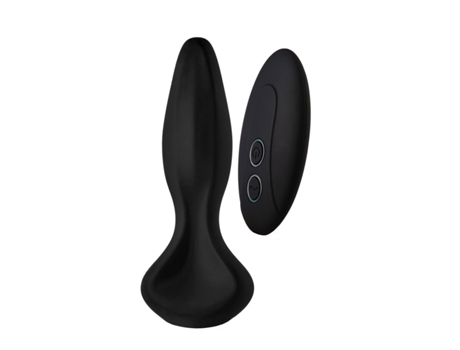 Vibrador Anal Negro DREAM TOYS Alexandra (Negro - ABS - Ø 3,5 cm)