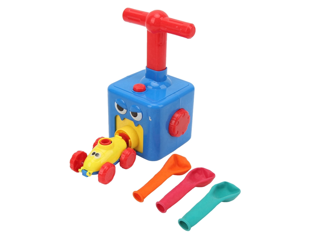 Coche De Juguete Propulsado Por Globo Con Bomba Manual Para Niños De 3 Años En Adelante (experimento Científico)